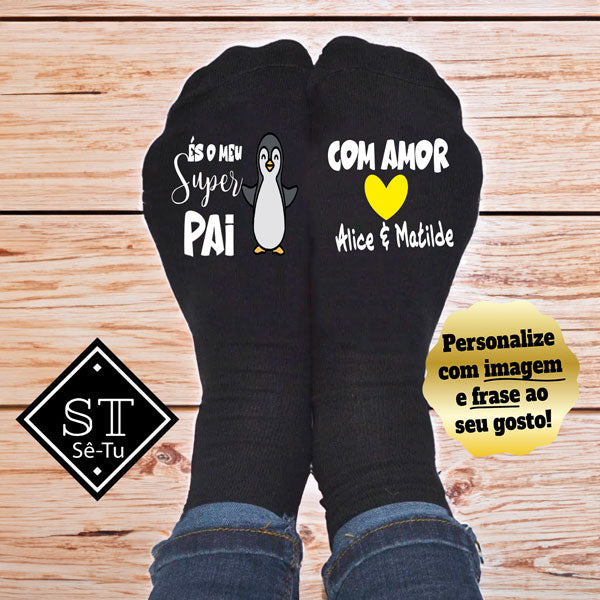 Meias És um Super Pai (Parentesco + Nomes)